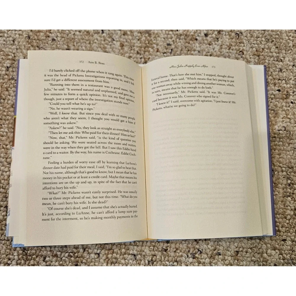 Miss‎ Julia Happily Ever After Ann B. Ross Book Wedding Fiction